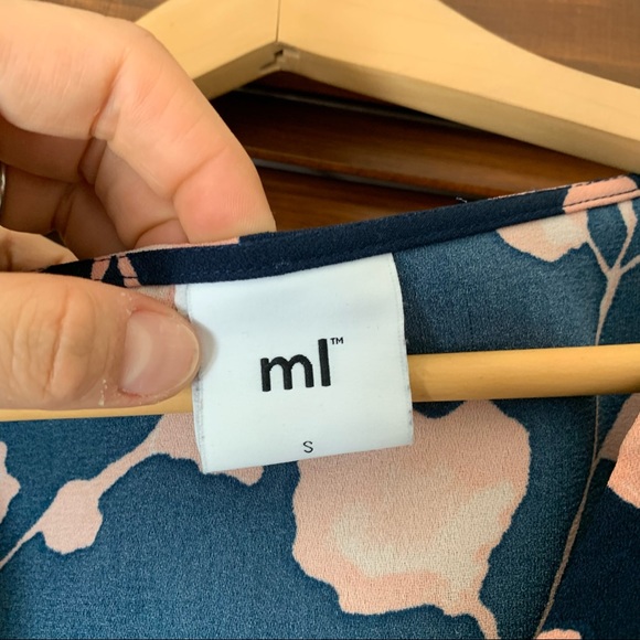 LAST CHANCE MAMALICIOUS MATERNITY wrap blouse S - Picture 5 of 10